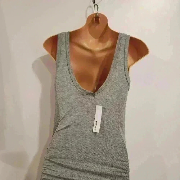 LAmade LA MADE By Revolve Clothing Heather Grey Nora Bodycon Tank Dress $110 - Picture 4 of 9